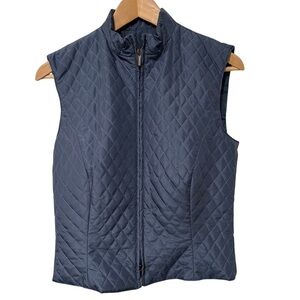 Giorgio Armani Classico Diamond Stitch Quilted Women’s Vest LIKE NEW